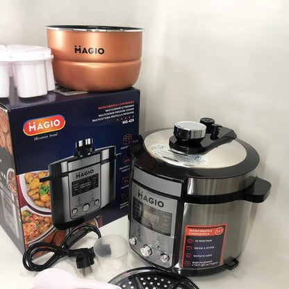 Мультиварка-скороварка MAGIO MG-429, скороварка пароварка мультиварка, электро скороварка