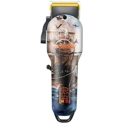 Аккумуляторная машинка для стрижки VGR V-690 от USB Нержавеющая сталь, подстригательная машинка