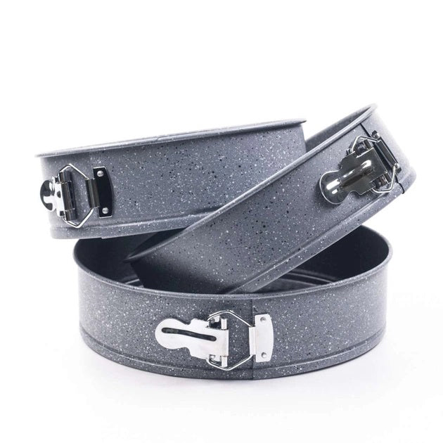 Набор разъемных форм Con Brio CB-501 Eco Granite, металическая форма для выпечки набор, круглая форма