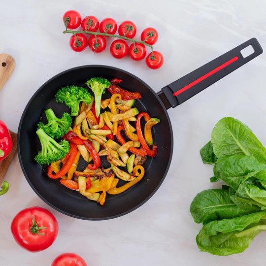 Сковорода Magio MG-1174 кованная антипригарная 24 см, сковорода с антипригарным покрытием