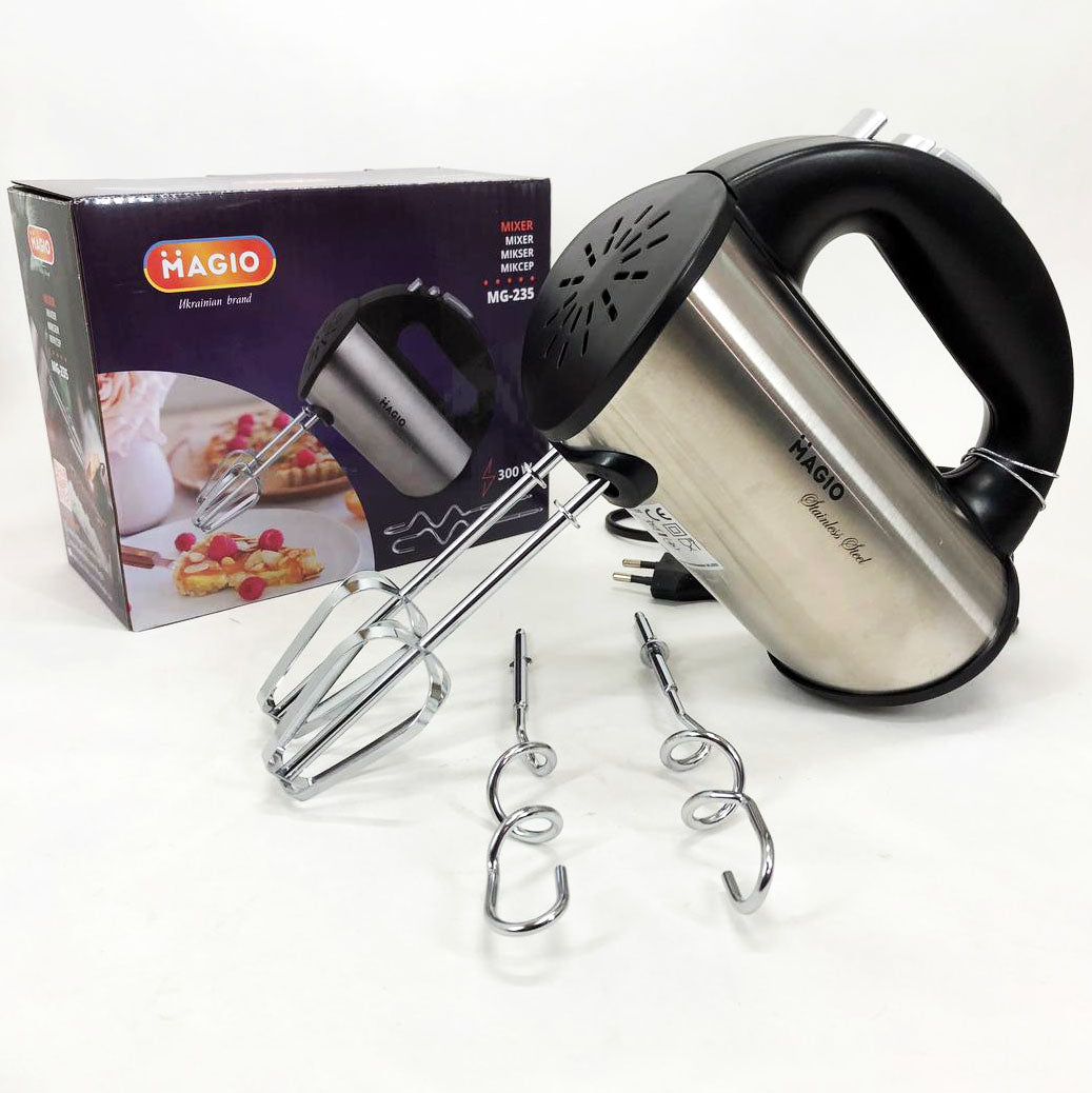 Міксер MAGIO MG-235, найкращий ручний міксер, міксер для збивання, міксер блендер ручний, міксер для кухні