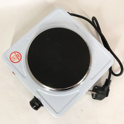 Настольная плита электрическая Sea Breeze SB-060, мощная настольная электроплита. Цвет: белый