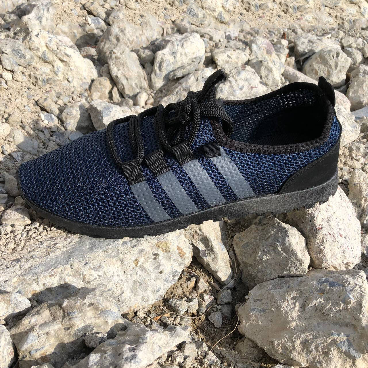 Мужские кроссовки текстиль, мужские кроссовки из сетки 40 размер. Летние кроссовки. Модель 54654. Цвет: синий