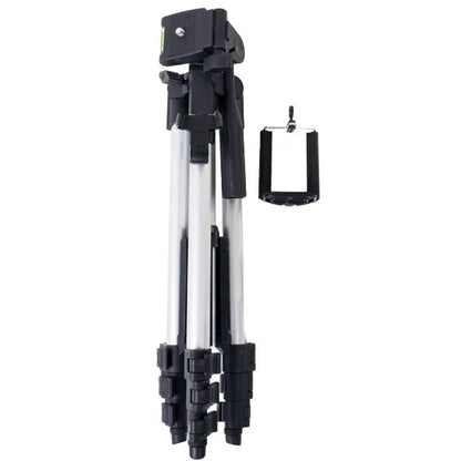 Штатив для телефона и фотоаппарата Tripod 3110 PRO портативный трипод 0,35-1.02м высота. Цвет: серебряный