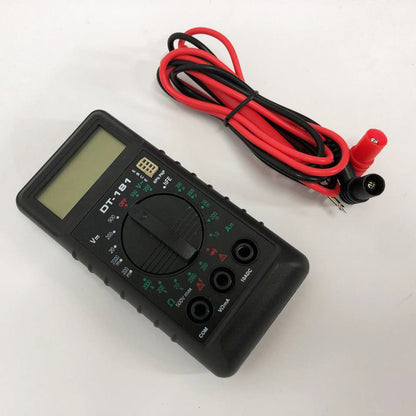 Компактный Мультиметр DT-181 тестер цифровой, щупы в комплекте, мультиметр с защитой, электронный мультиметр