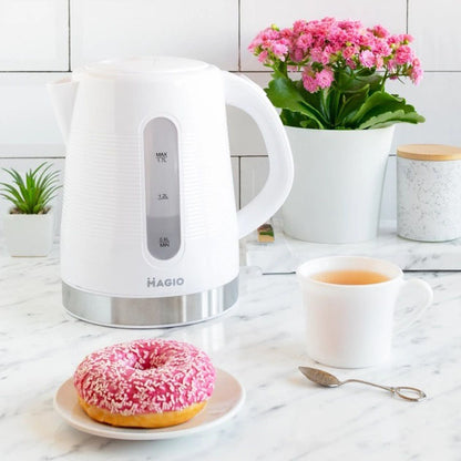 Электрочайник MAGIO MG-100 1.7 л 1700 Вт электронный чайник, чайник дисковый хороший электрический чайник