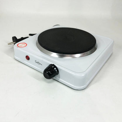 Плита электрическая Suntera SP-1920, электроплита настольная одноконфорочная. Цвет: белый