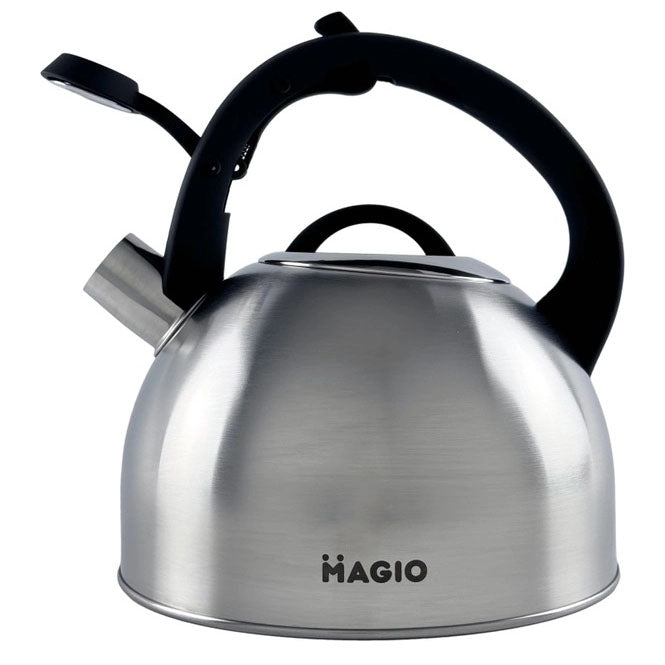 Чайник Magio MG-1192 2.5 л со свистком, металический чайник из нержавейки, чайники для плит