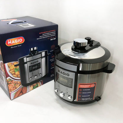 Мультиварка-скороварка MAGIO MG-429, скороварка пароварка мультиварка, электро скороварка