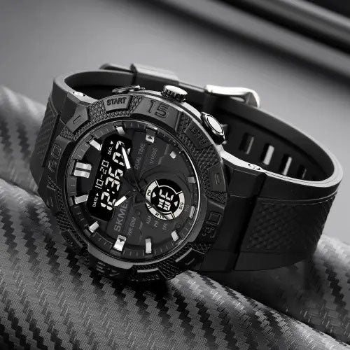 Часы наручные мужские SKMEI 1881BKBK, оригинальные мужские часы, брендовые мужские часы