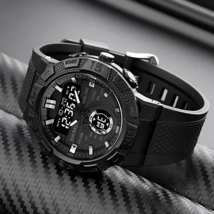 Часы наручные мужские SKMEI 1881BKBK, оригинальные мужские часы, брендовые мужские часы