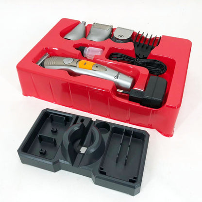 Набор для стрижки Pro Gemei GM-580 триммер 7в1 для стрижки волос, бритья бороды, для носа и ушей, стайлер