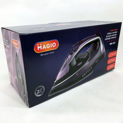 Утюг MAGIO MG-531, профессиональный паровой утюг, хорошие утюги, паровой утюг отпариватель
