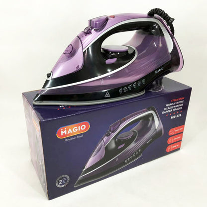 Утюг MAGIO MG-531, профессиональный паровой утюг, хорошие утюги, паровой утюг отпариватель