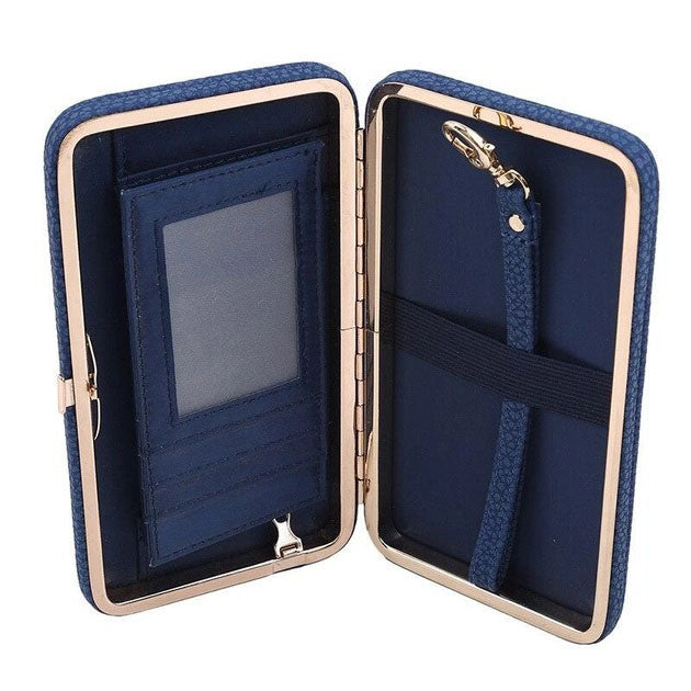 Кошелек Baellerry Pidanlu N1330, небольшие кошельки женские, кошелек небольшой девушке. Цвет: синий