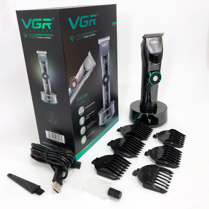 Профессиональная беспроводная машинка для стрижки волос и бороды VGR V-256, беспроводная электробритва