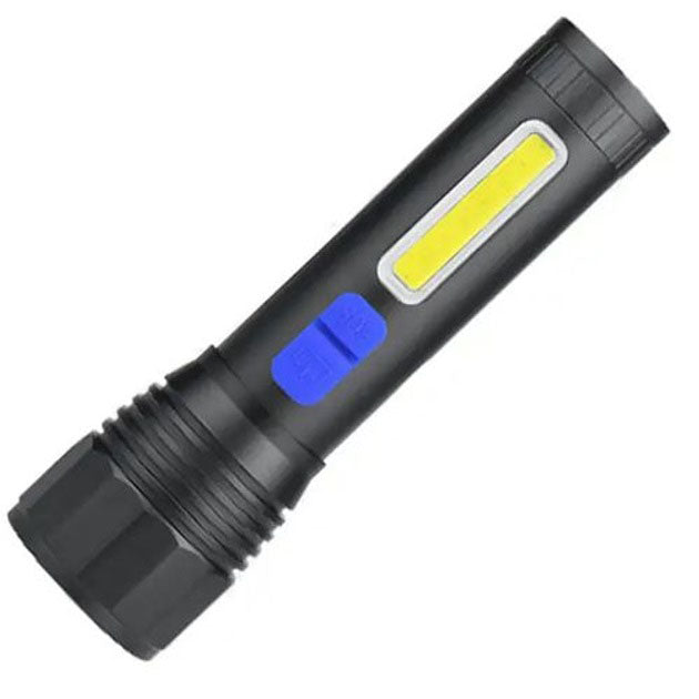 Фонарь ручной аккумуляторный CB-C11-P50-COB, Фонарик светодиодный ручной аккумуляторный портативный