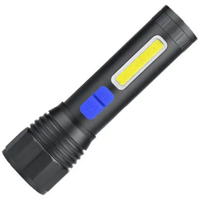 Фонарь ручной аккумуляторный CB-C11-P50-COB, Фонарик светодиодный ручной аккумуляторный портативный