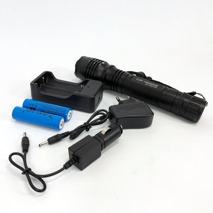 Ручний акумуляторний ліхтар Bailong BL-P08-P50, потужний ручний ліхтарик, ручний ліхтарик led