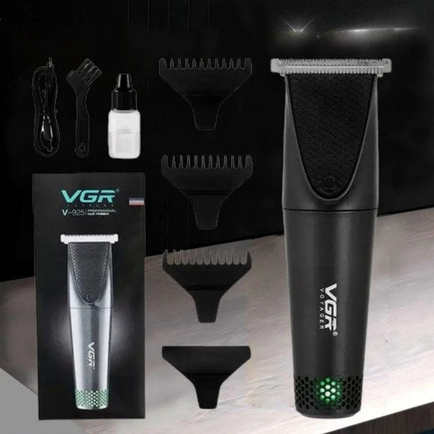 Машинка для стрижки VGR V-925, Профессиональная беспроводная машинка для стрижки волос, усов, бороды