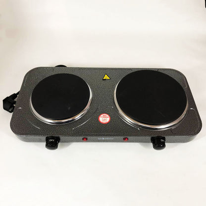 Настольная плита электрическая Sea Breeze SB-065 2500 Вт Электроплита двойная, двухконфорочная настольная