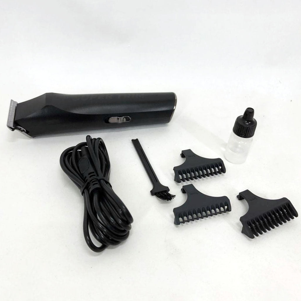 Машинка для стрижки VGR V-229 беспроводная с комплектом насадок, окантовочная машинка