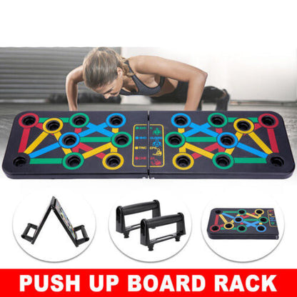 Тренажер для отжиманий Foldable Push Up, портативный тренажер для отжиманий, платформа для отжимания