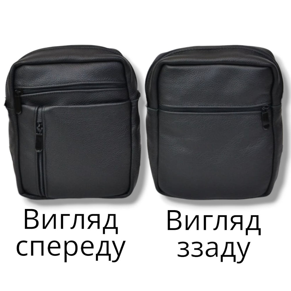 Элегантная мужская кожаная сумка-мессенджер из натуральной кожи на 5 отделений, мужская сумка через спину