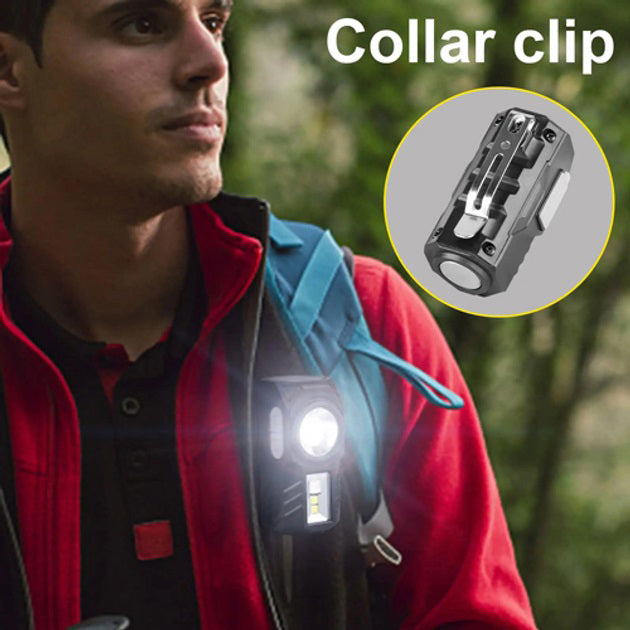 Фонарь налобный T131-XPE+3SMD с датчиком движения, Налобный фонарь для туризма рыбалки и охоты