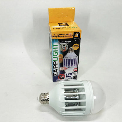 Светодиодная лампа приманка для насекомых Zapp Light, электрическая ловушка для насекомых, противомоскитная лампа от комаров