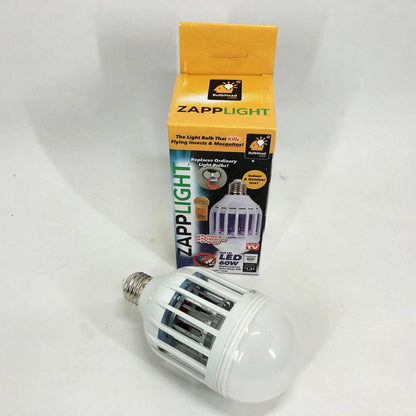Светодиодная лампа приманка для насекомых Zapp Light, электрическая ловушка для насекомых, противомоскитная лампа от комаров
