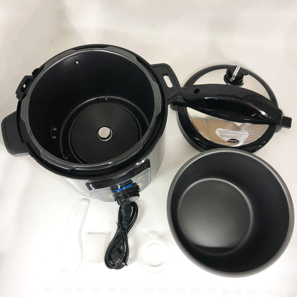 Мультиварка-скороварка SUNTERA SPC-1100 1000 Вт, пароварка для кухни бытовая, антипригарные рисоварки