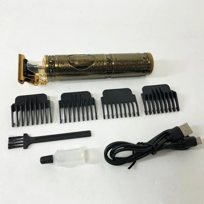 Машинка для стрижки волос профессиональная триммер для бороды окантовочная машинка Shuke 3W SK-8017