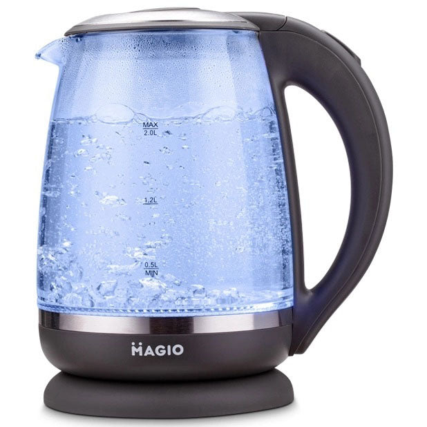 Электрочайник 2 л Magio MG-982 2200 Вт, электрочайники с подсветкой, Чайник дисковый, хороший электрический