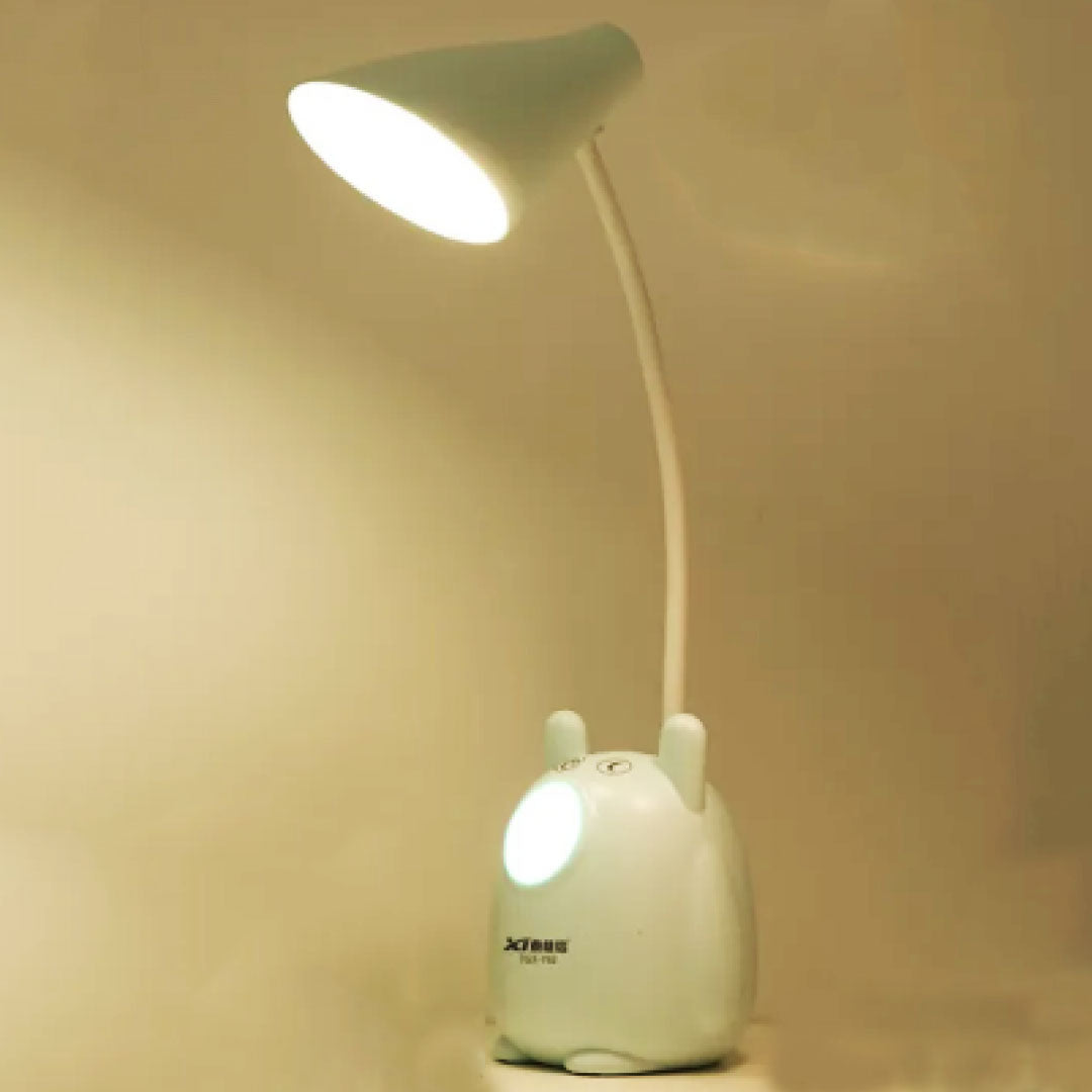 Настольная лампа TaigeXin LED TGX 792, Настольная лампа на гибкой ножке, лампа сенсорная. Цвет: зеленый