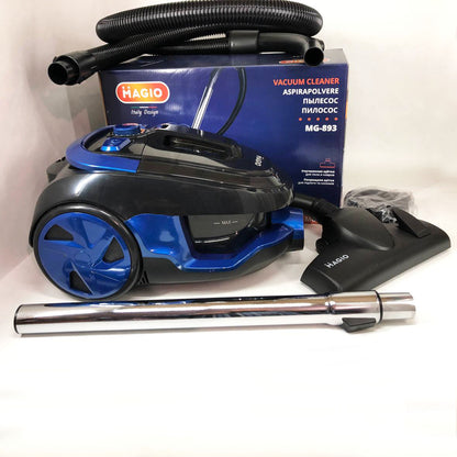 Пылесос без мешка Magio MG-893 900 Вт, Ручной пылесос без мешка, Циклонный контейнерный пылесос