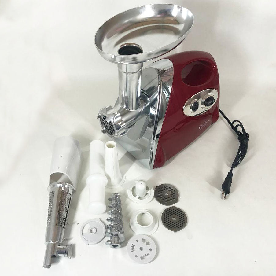 Электромясорубка Suntera SMG-5420R 1800 Вт, электромясорубка соковыжималка для томатов, мясорубка для дома