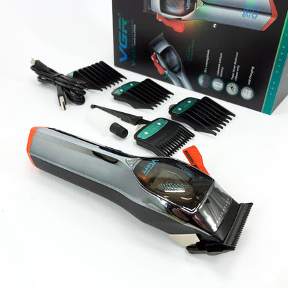 Машинка для стрижки волос VGR V-647 со сменными насадками, Машинка для стрижки для дома