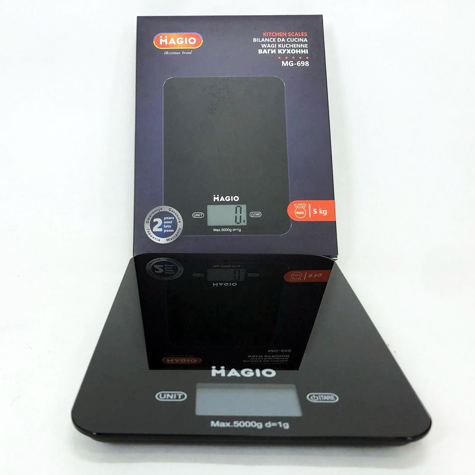 Весы кухонные электронные Magio MG-698, Кухонные весы для взвешивания продуктов, Весы пищевые