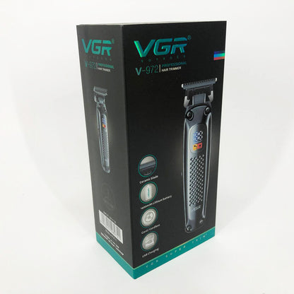 Машинка для стрижки волос триммер VGR V-972 профессиональная с насадками аккумуляторная USB