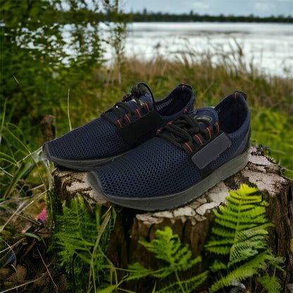 Кроссовки мужские весна 41 размер. Летние кроссовки, молодежные кроссовки. Модель 39146. Цвет: синий