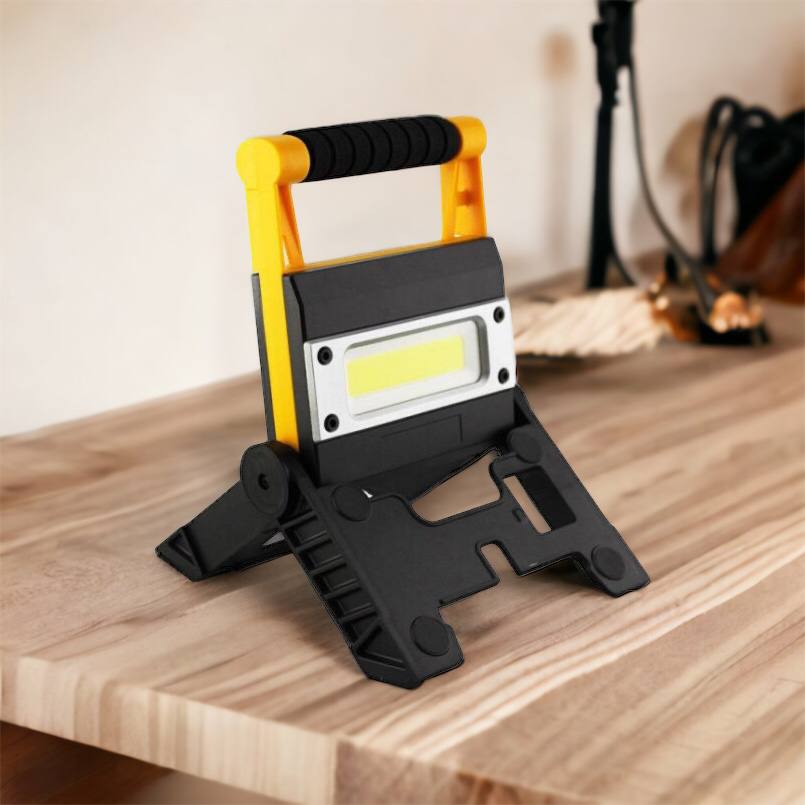 Фонарь-прожектор аккумуляторный BL MS 8006 7858 ручной, аккумуляторный кемпинговый фонарь, лампа