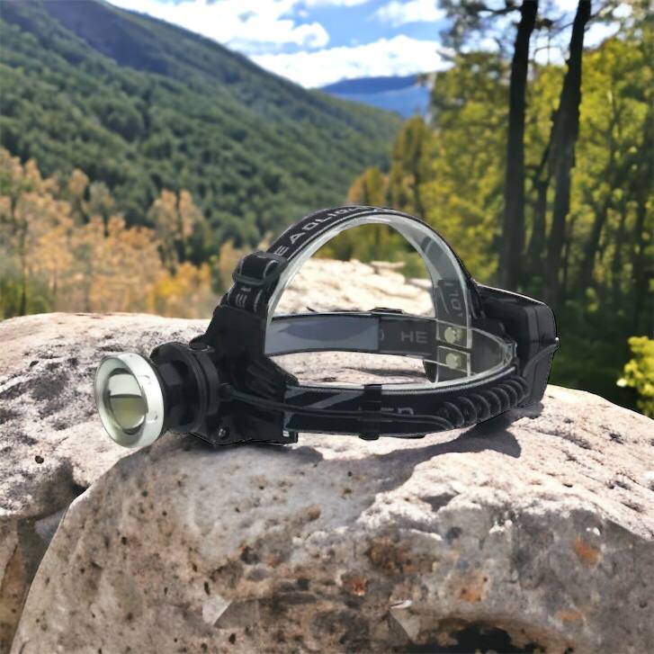 Фонарик на голову Bailong BL-8070-P50, LED налобный аккумуляторный фонарь, фонарь на голову для рыбалки