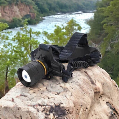 Яркий налобный фонарь Bailong BL-8076-2-GT100, Фонарь аккумуляторный для рыбалки, Фонарь на голову