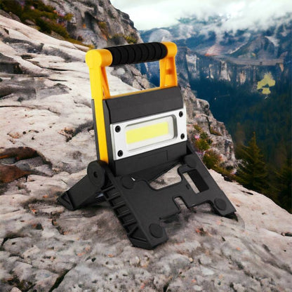 Фонарь-прожектор аккумуляторный BL MS 8006 7858 ручной, аккумуляторный кемпинговый фонарь, лампа