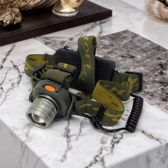 Налобный фонарь тактический Bailong BL-1505 \ 602B SENSOR с датчиком движения, Фонарик налобный led