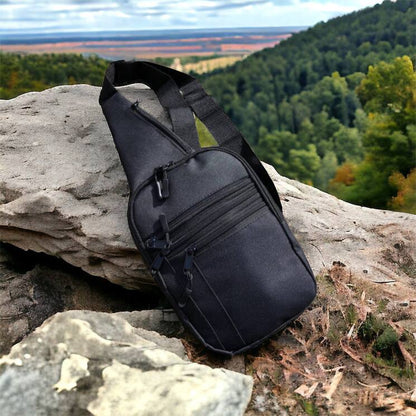 Качественная тактическая сумка с кобурой, мужская сумка черная из кордури мессенджер, Тактический мессенджер