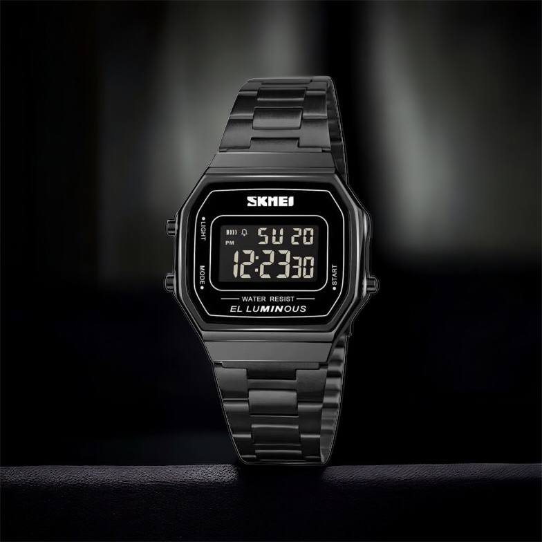 Часы наручные мужские SKMEI 1647BK, оригинальные мужские часы, противоударные часы для военнослужащих