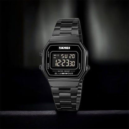 Часы наручные мужские SKMEI 1647BK, оригинальные мужские часы, противоударные часы для военнослужащих