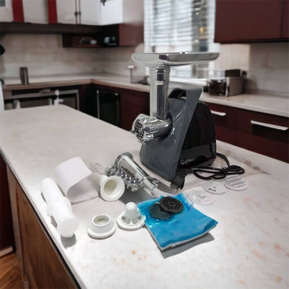 Мясорубка Suntera SMG-5421B 1800 Вт, мясорубка электрическая для мяса, мясорубка для домашней колбасы